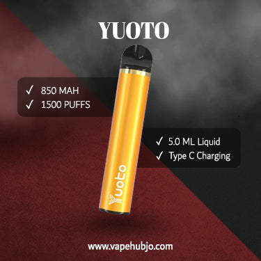 YUOTO DISPOSABLE (1500 PUFFS) 2%