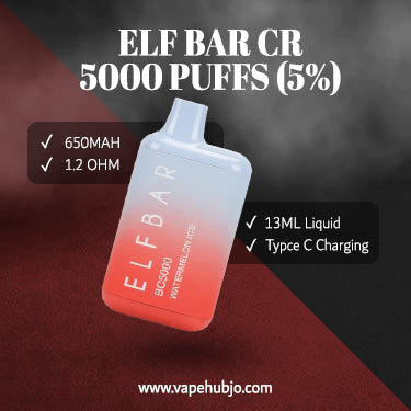 ELF BAR CR 5000 PUFFS