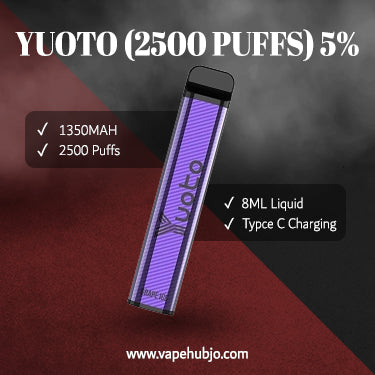 YUOTO (2500PUFFS) 5%