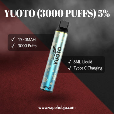 YUOTO (3000PUFFS) 5%