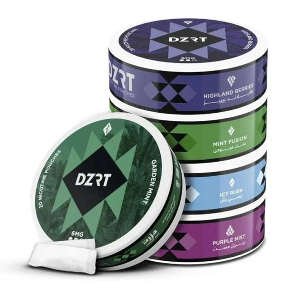 DZRT NICOTINE POUCHES